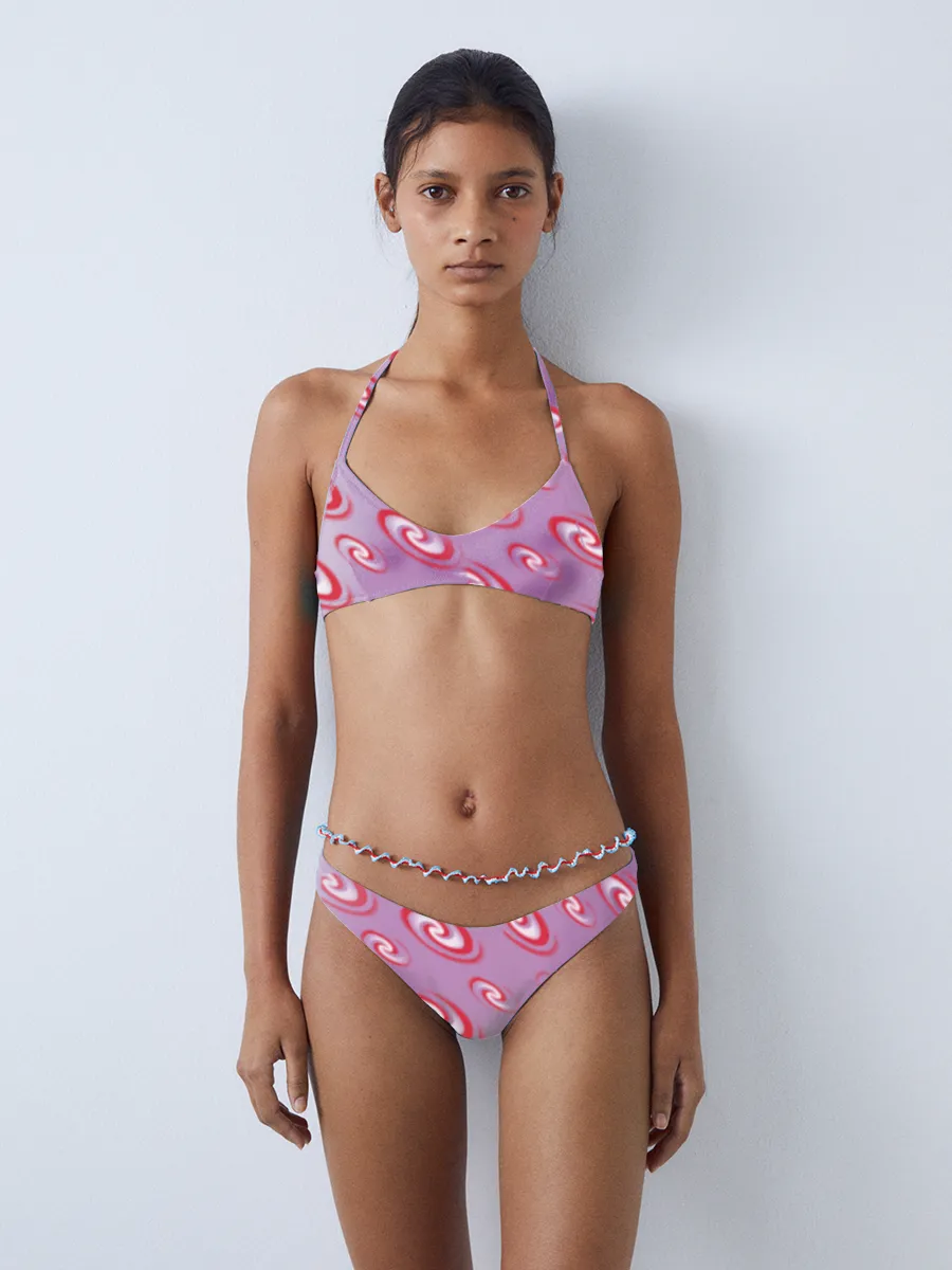 Frisbee Purple Aiguablava Bikini Bottom sold by Gimaguas product image thumbnail 2