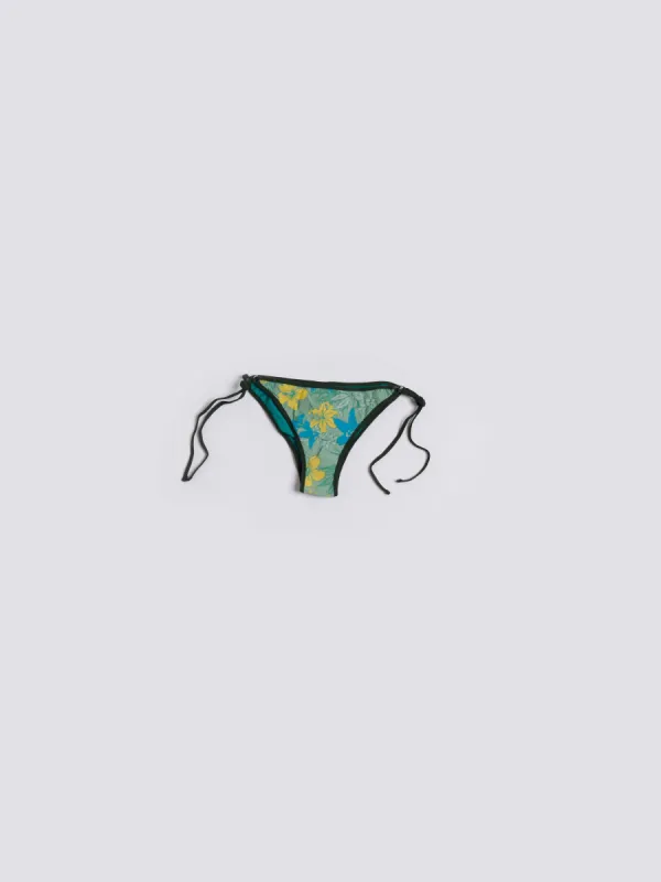 Jacquard Flower Marseille Bikini Bottom sold by Gimaguas