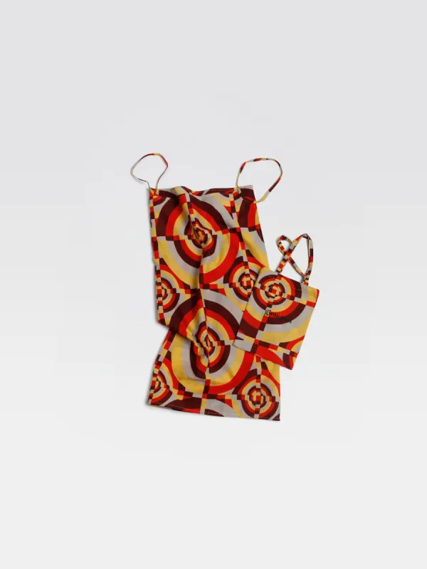 Pareo Dress Geo Print made by Gimaguas