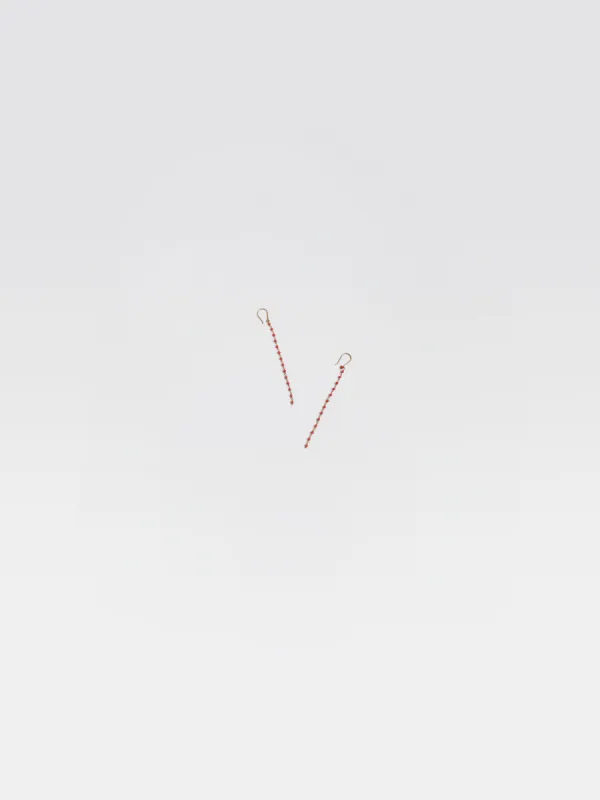 Long Red Earring sold by Gimaguas