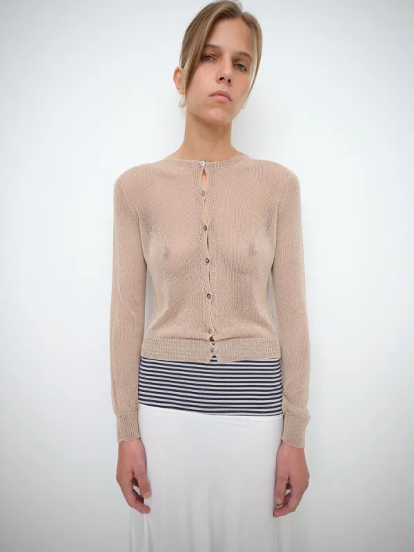 Yoyo Cardigan Beige sold by Gimaguas