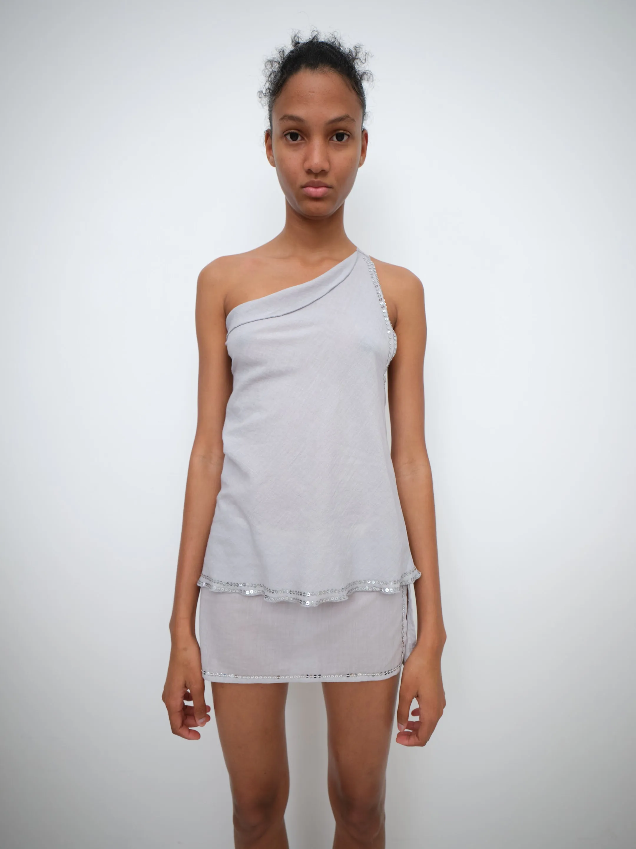 Cala Halter Top Grey sold by Gimaguas