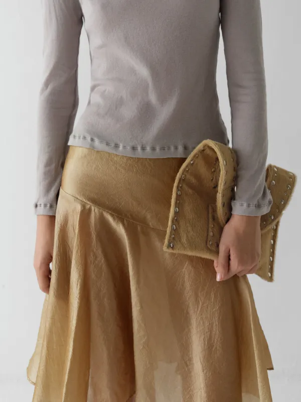 MINI FRANCA PONNY BAG BEIGE made by Gimaguas