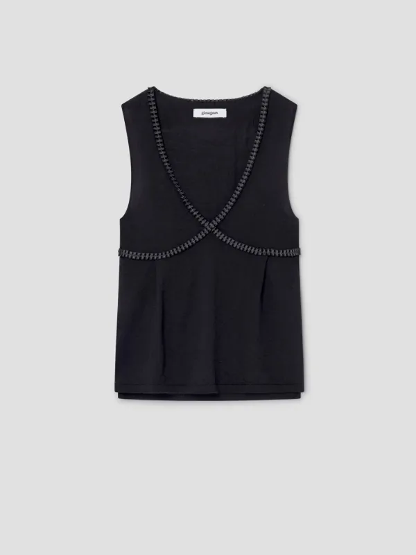 Plissé Top sold by Gimaguas