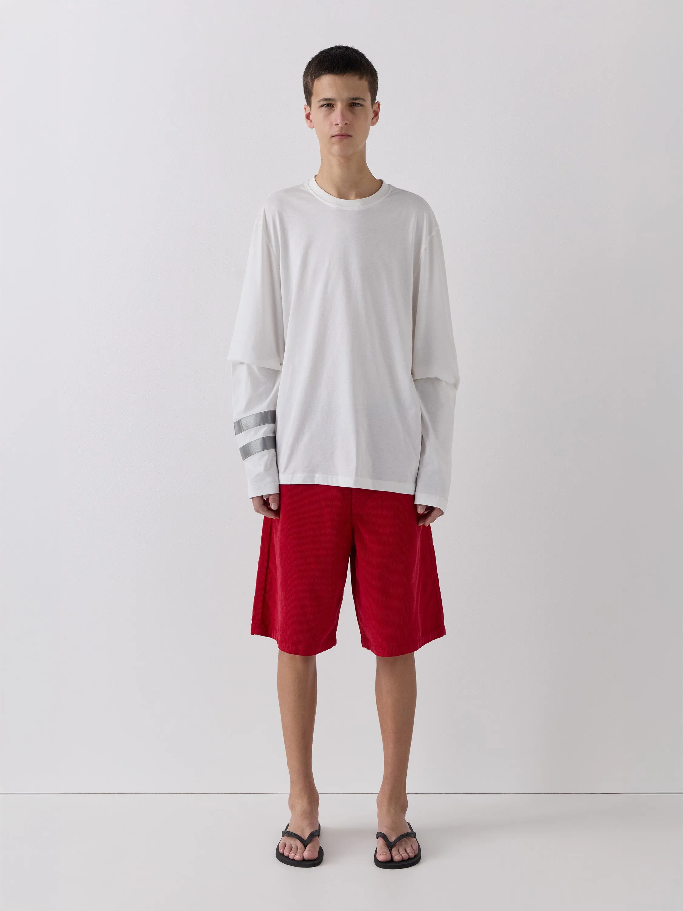 STRIPE LS T-SHIRT WHITE sold by Gimaguas product image thumbnail 3