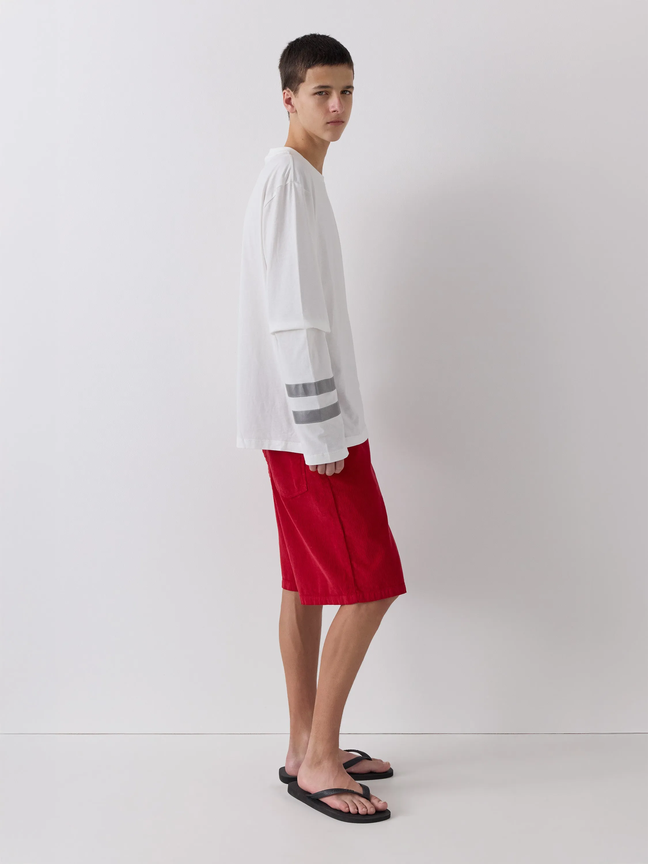 STRIPE LS T-SHIRT WHITE sold by Gimaguas product image thumbnail 4