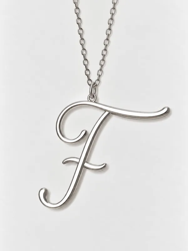 F Necklace made by Gimaguas