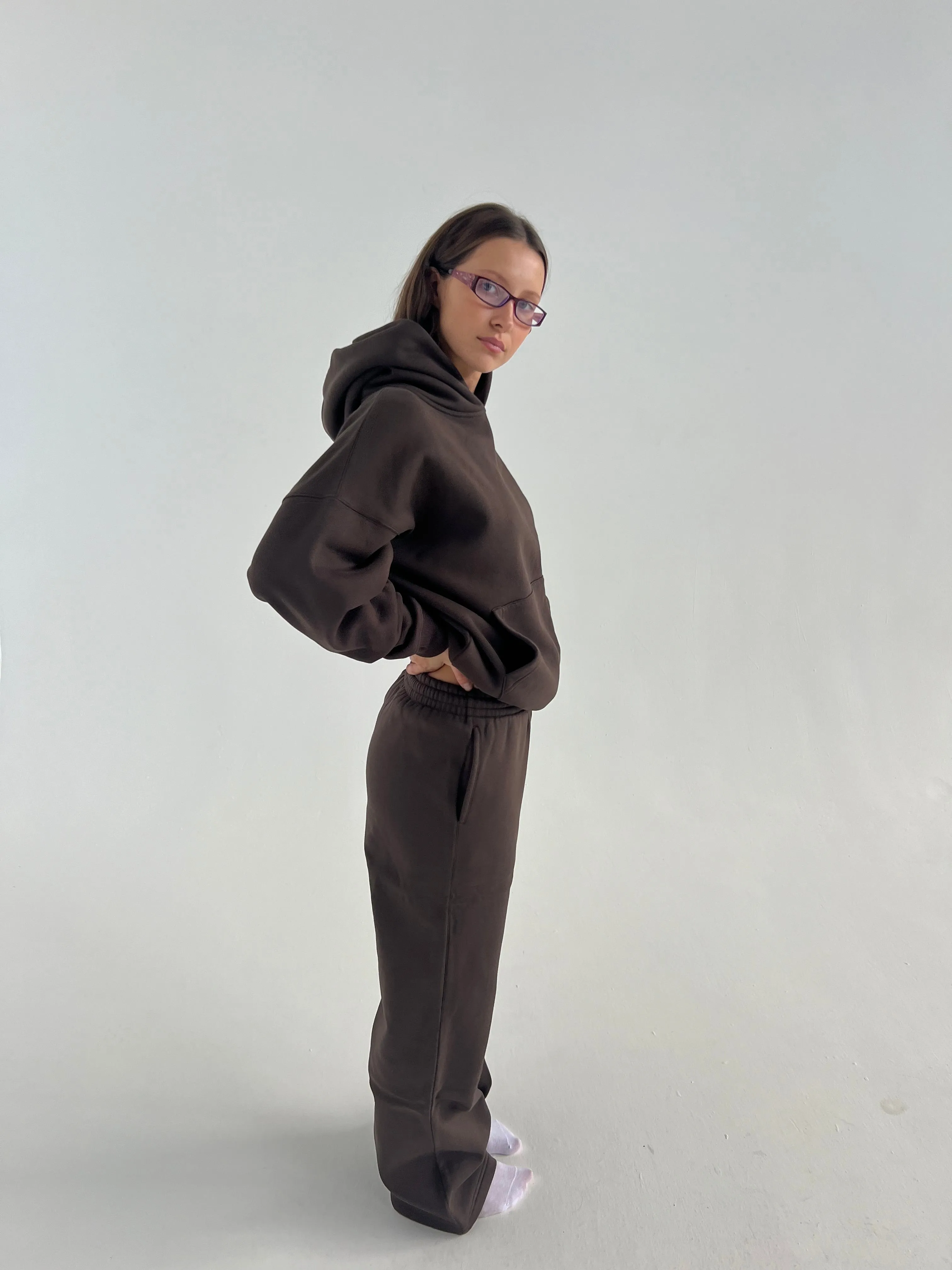 Signature Hoodie | Brown sold by With Consideration product image thumbnail 3