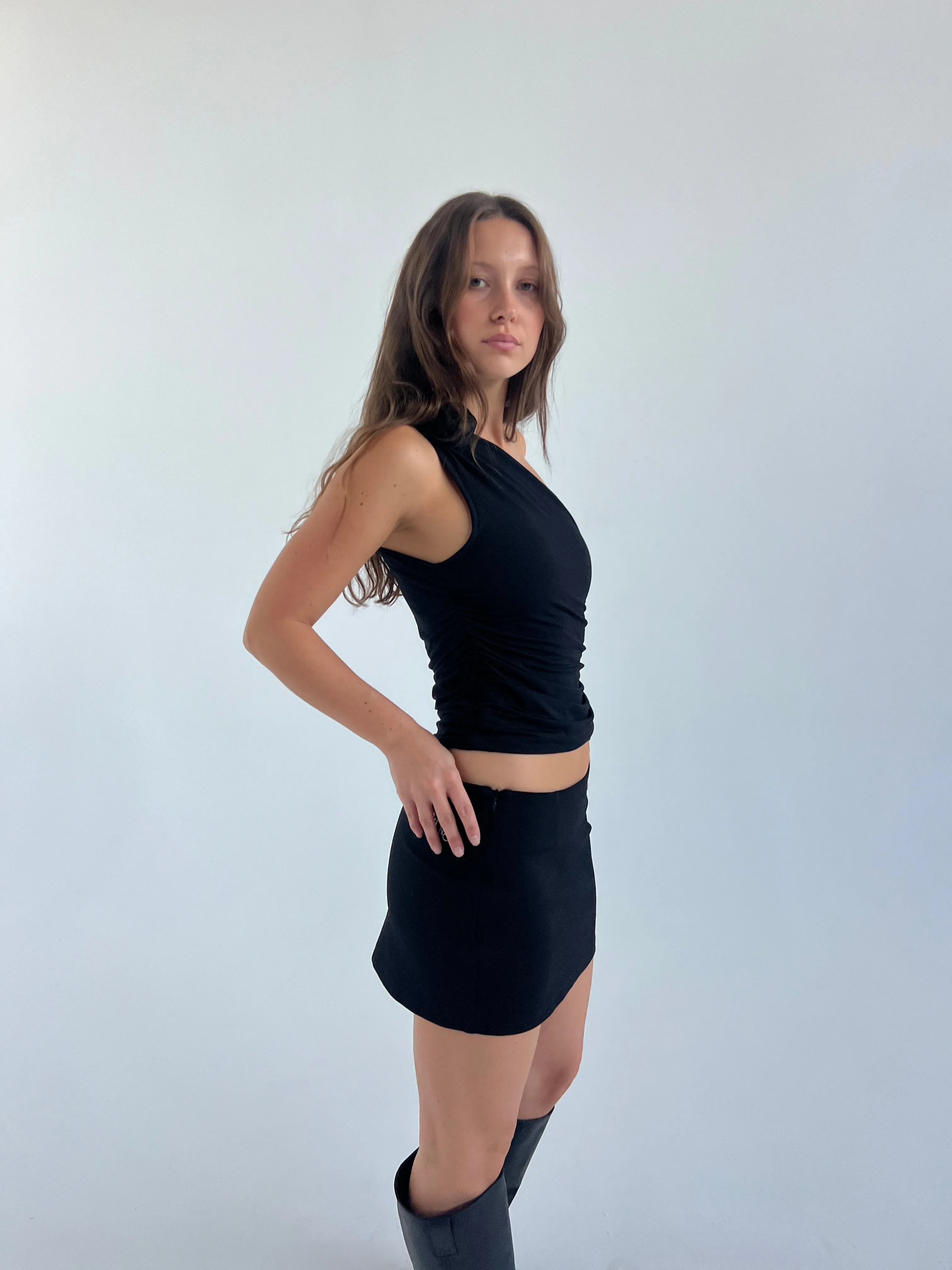 Reworked: Rose One Shoulder Top sold by With Consideration product image thumbnail 5