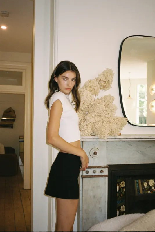 Soho Mini Skirt | Black sold by With Consideration