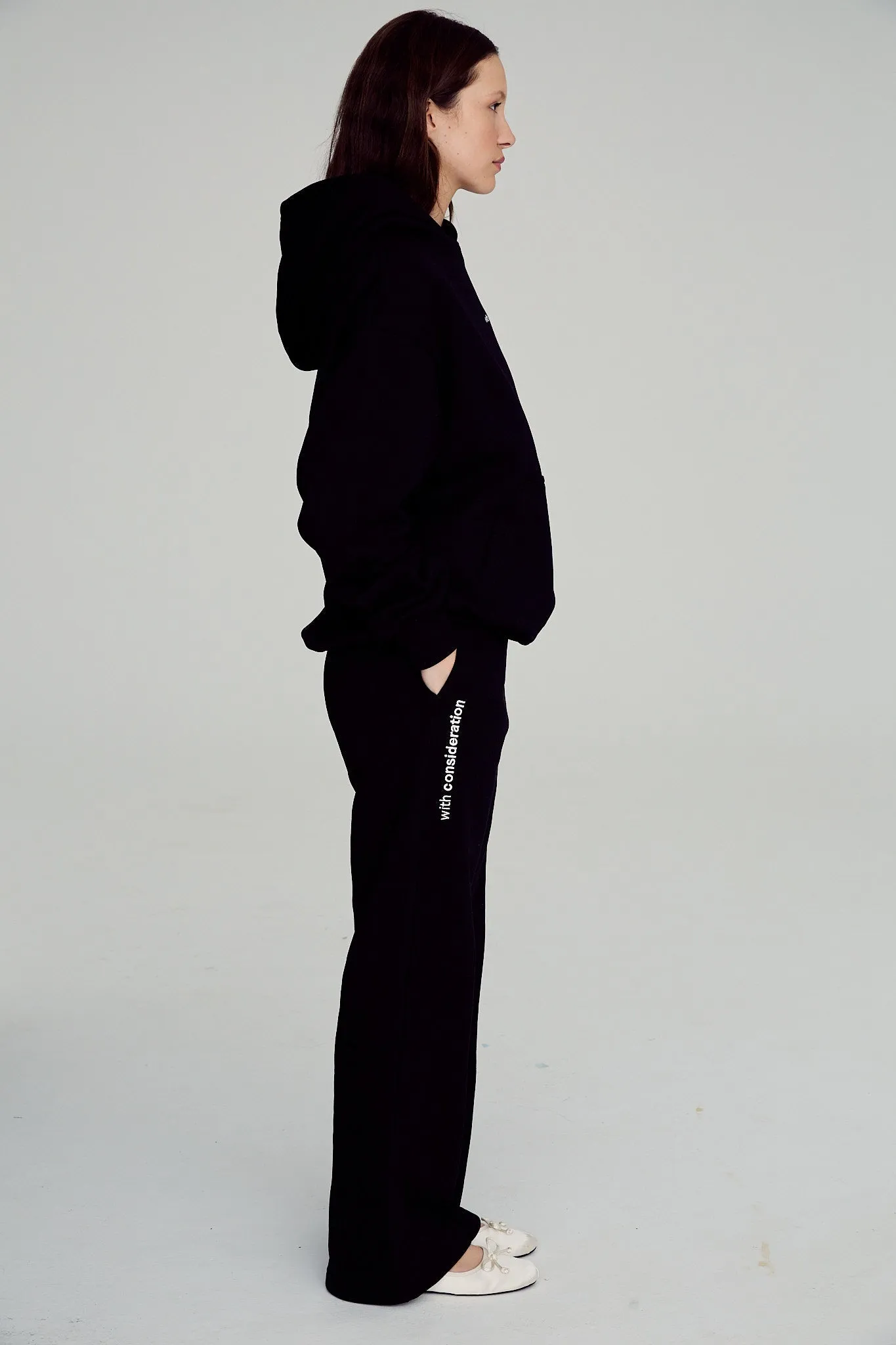 signature hoodie - black sold by With Consideration product image thumbnail 3