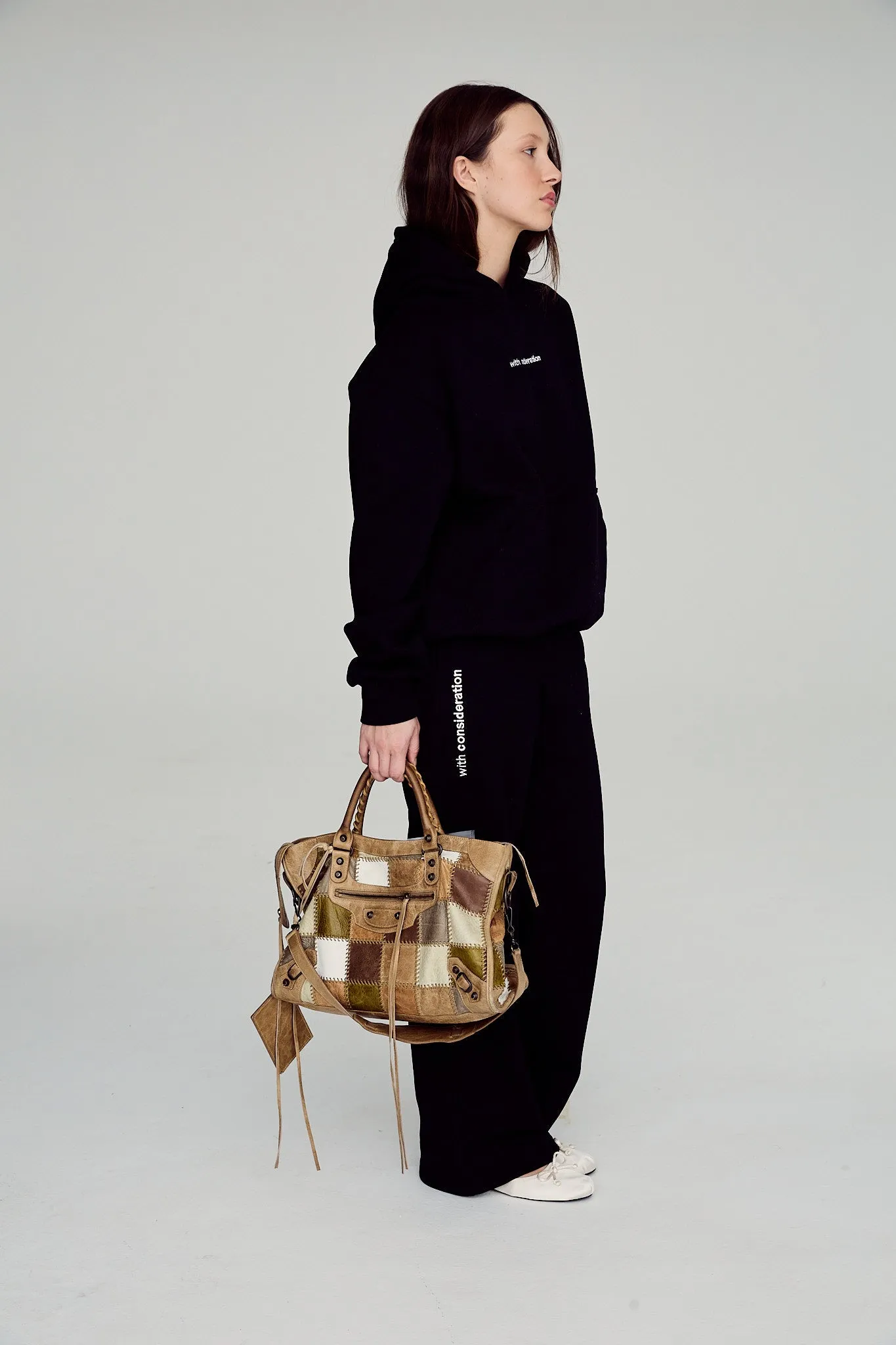 signature hoodie - black sold by With Consideration product image thumbnail 4