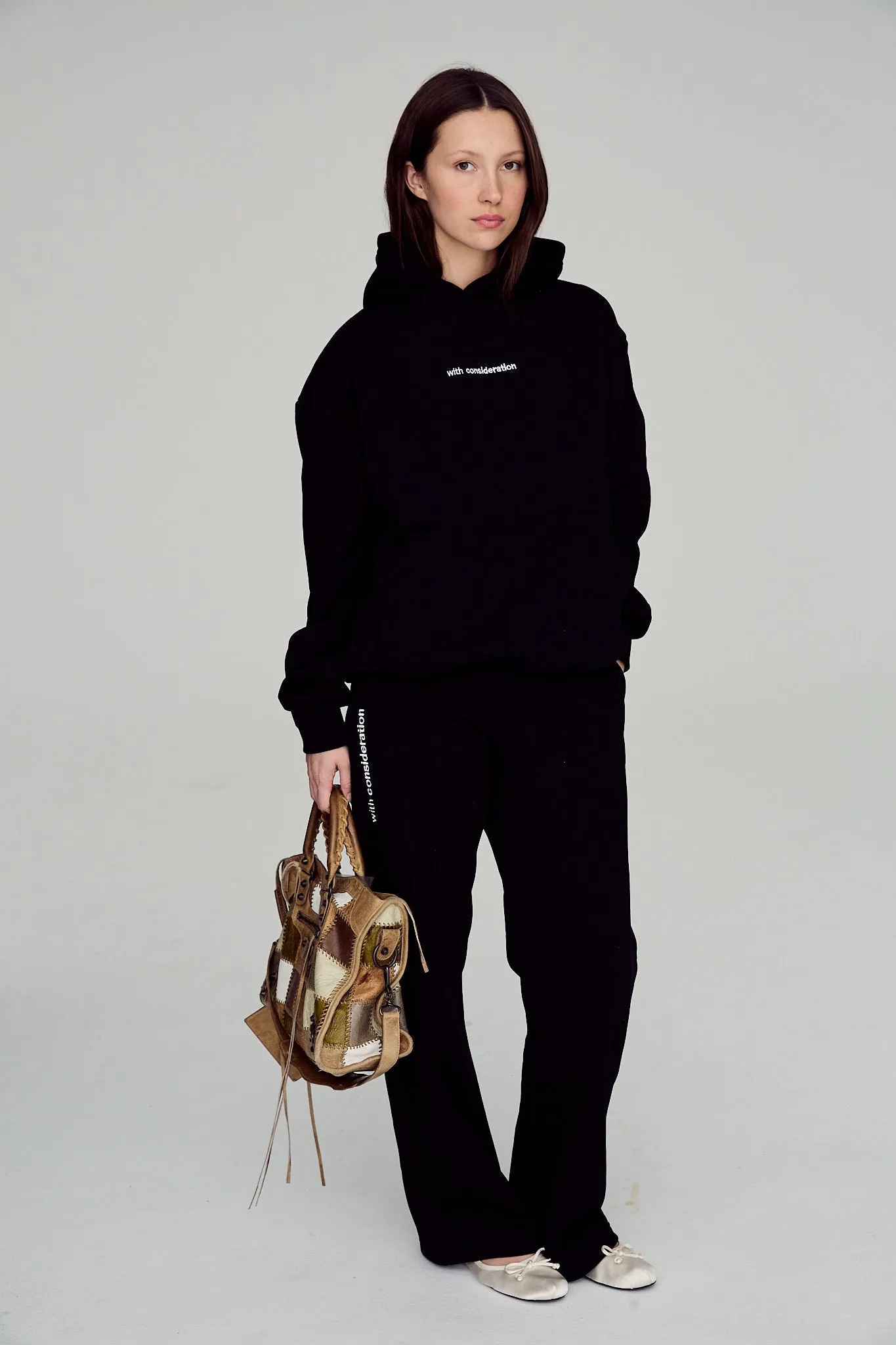 signature hoodie - black sold by With Consideration product image thumbnail 5