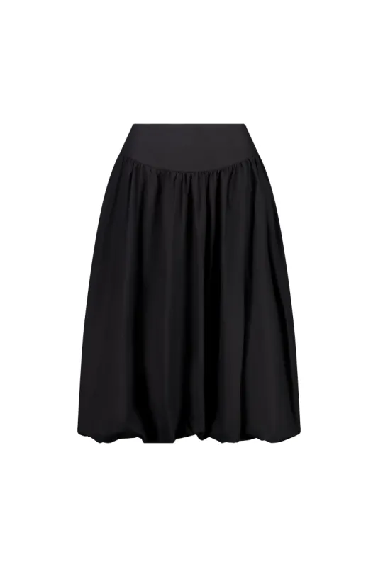 Bubble Midi Skirt | Black sold by With Consideration