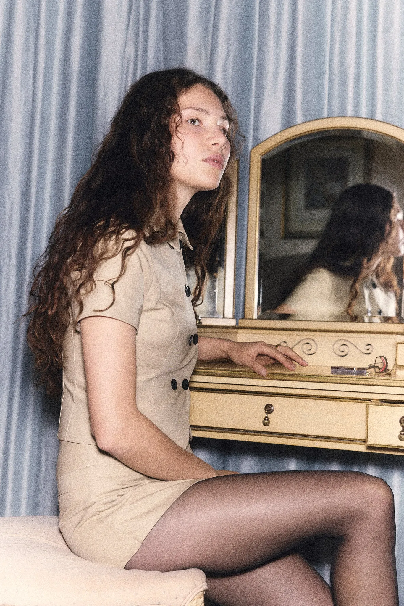 Trench Top | Camel sold by With Consideration product image thumbnail 4