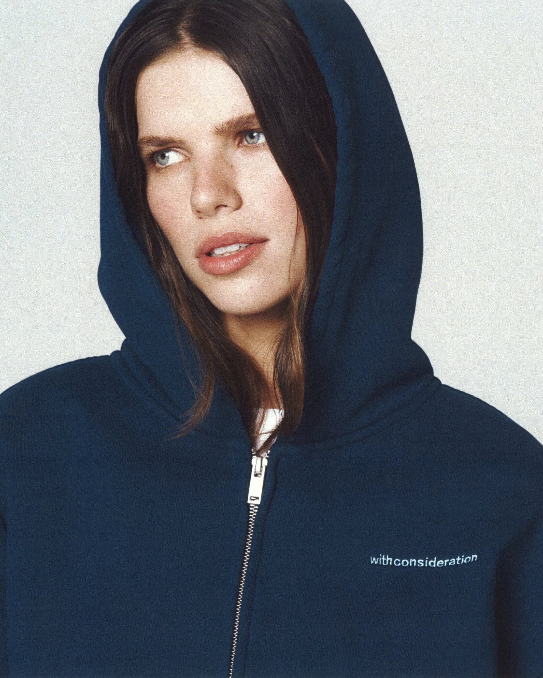 Fleece Zip Up Hoodie sold by With Consideration product image thumbnail 2