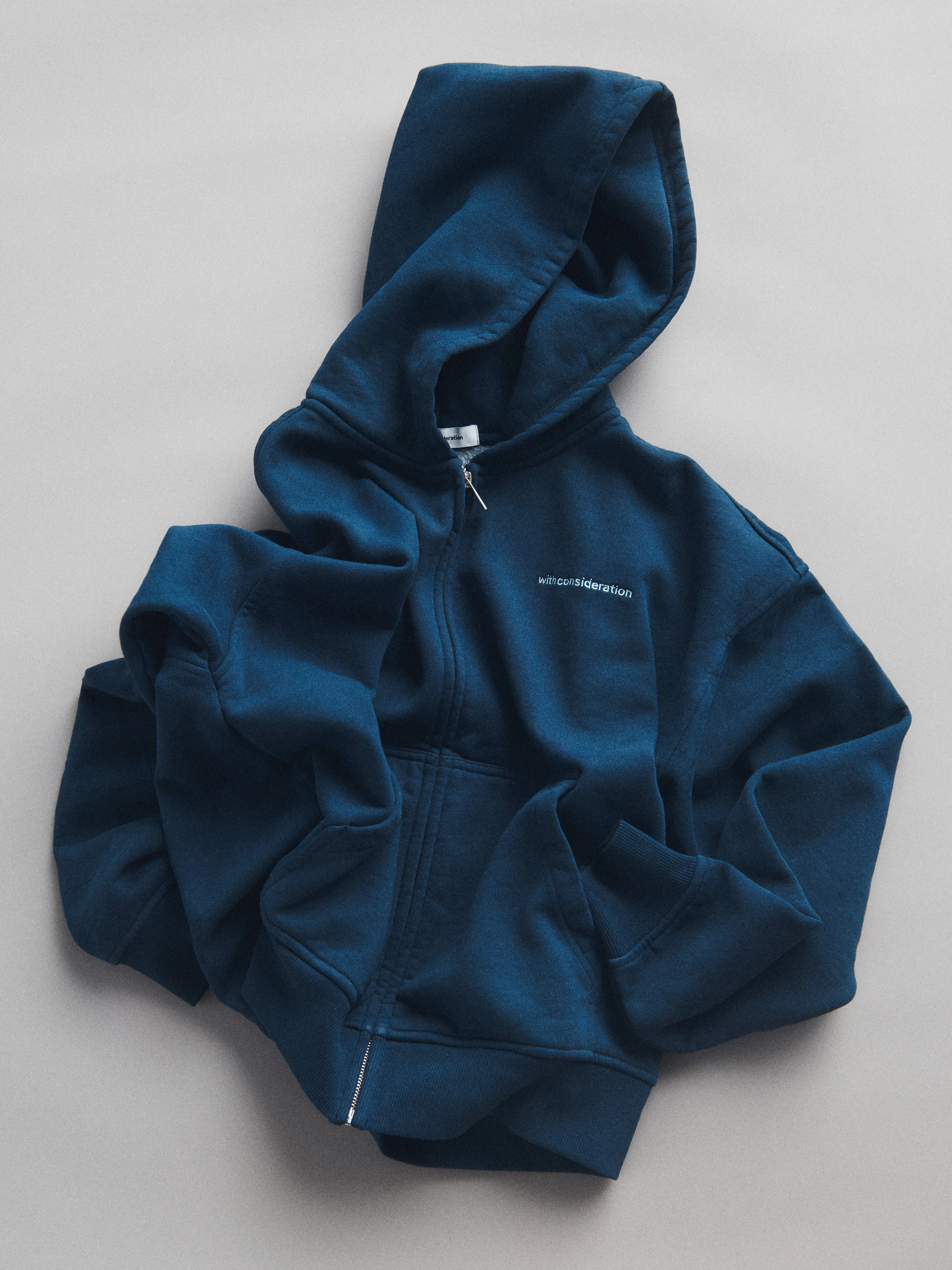 Fleece Zip Up Hoodie sold by With Consideration product image thumbnail 4
