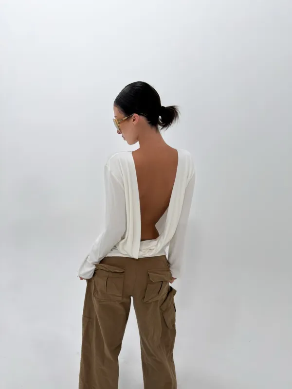 Open Back Long Sleeve made by With Consideration