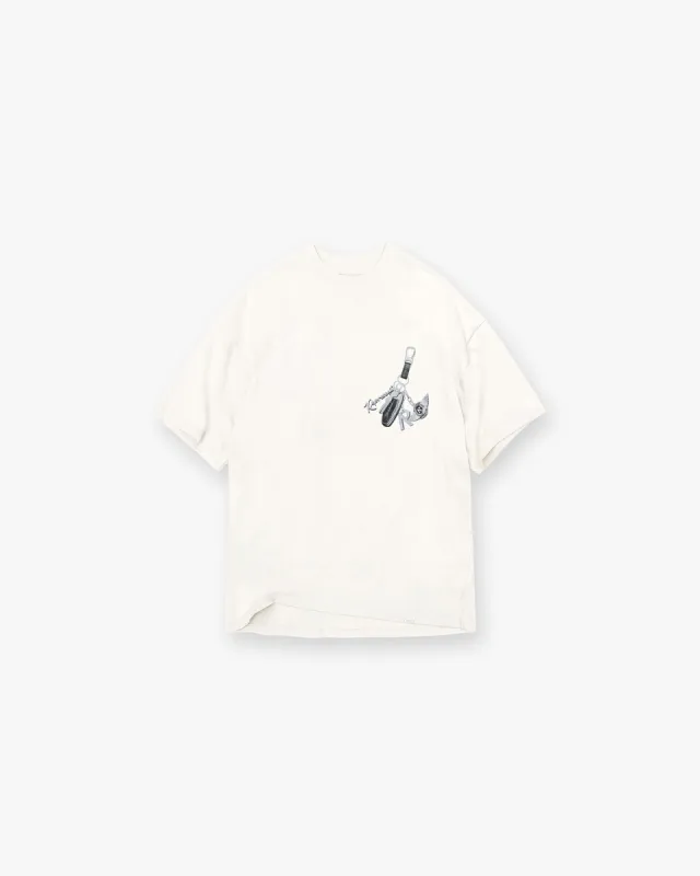 Keys To The Club T-Shirt - Flat White sold by Represent