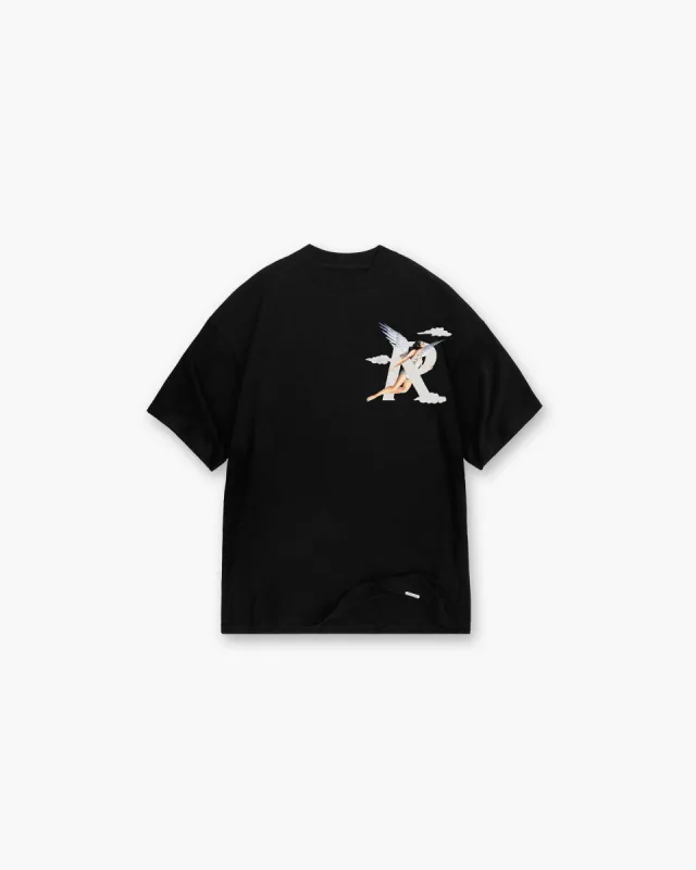 Storms In Heaven T-Shirt - Black sold by Represent