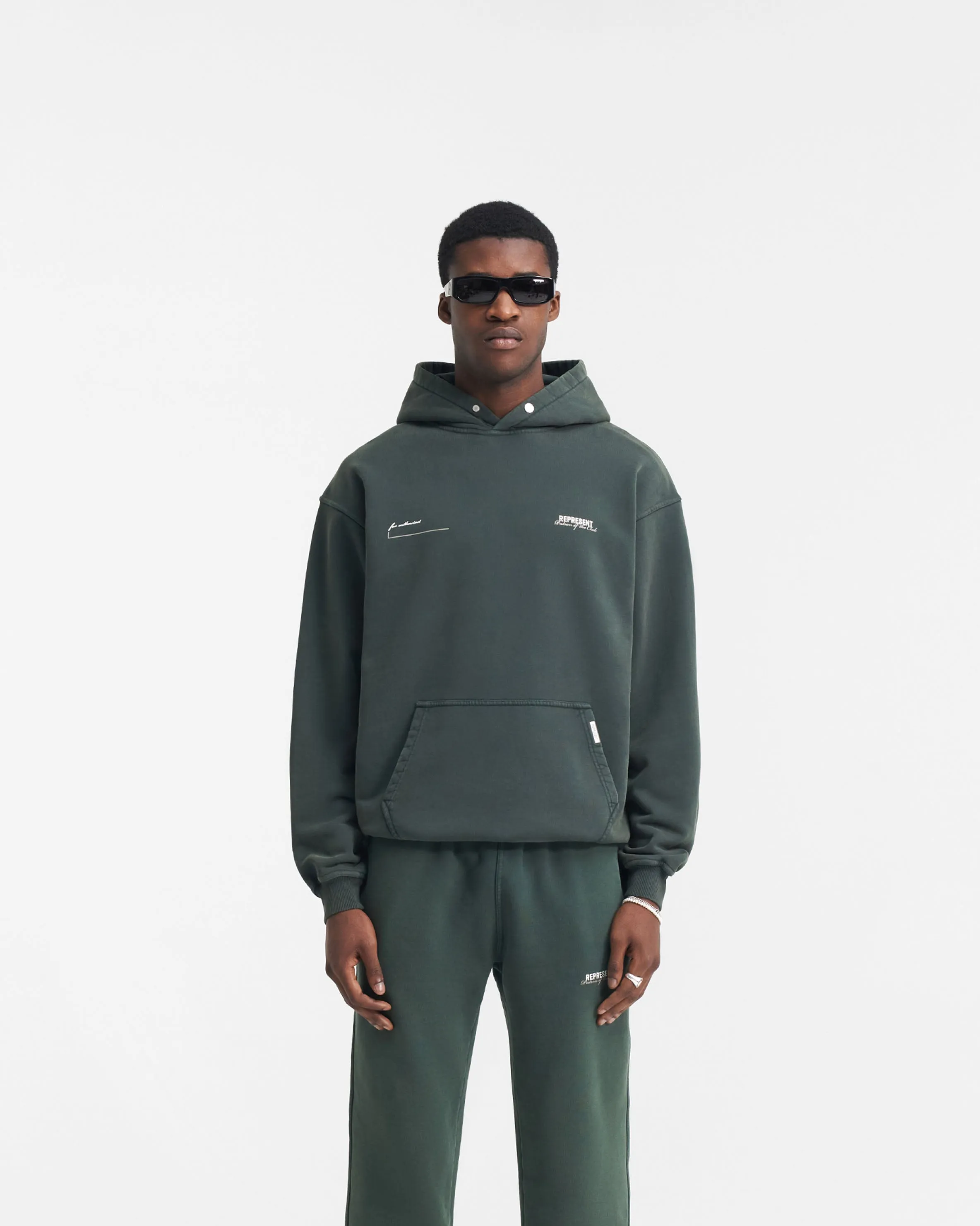 Patron Of The Club Hoodie - Forest Green sold by Represent product image thumbnail 3