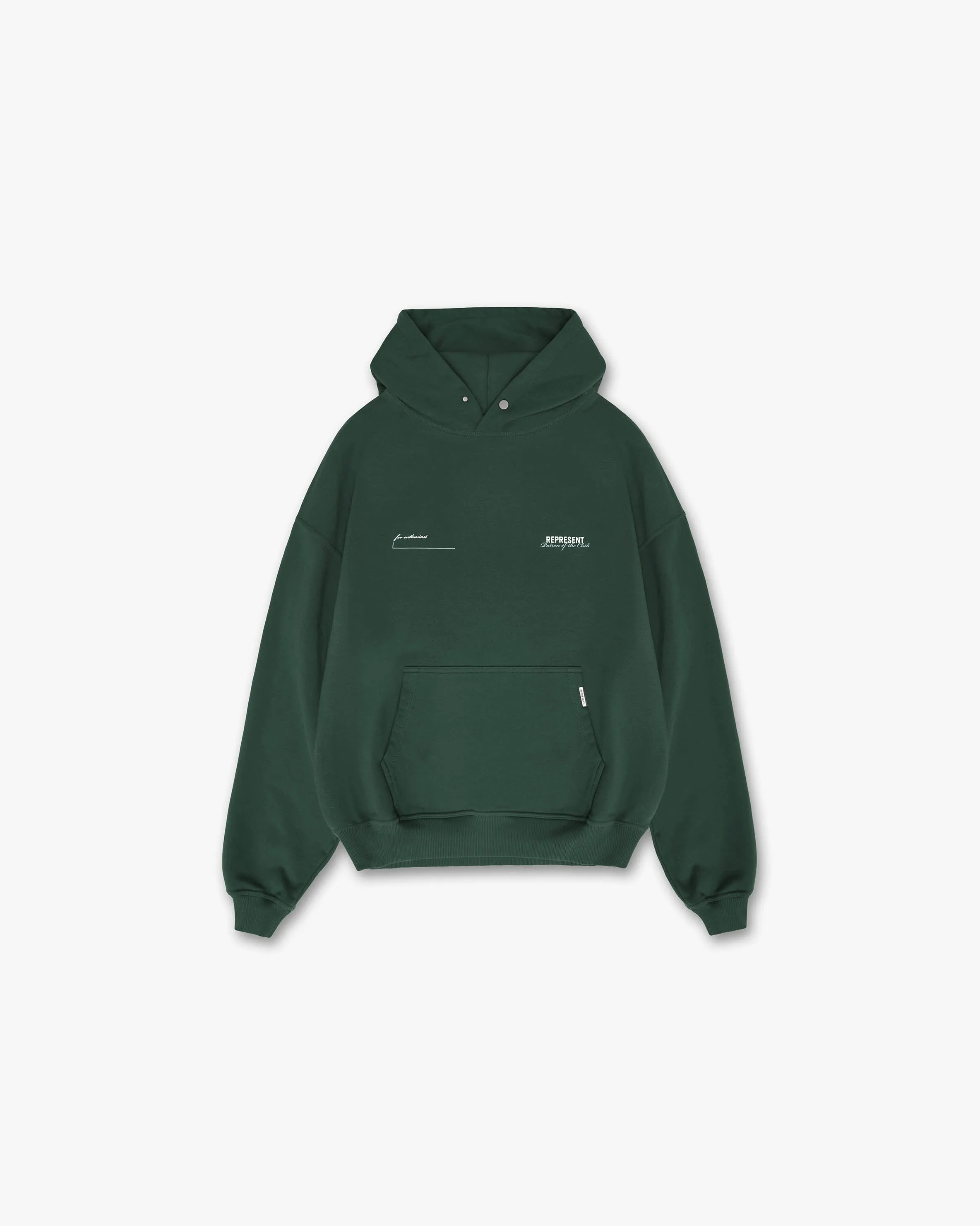 Patron Of The Club Hoodie - Forest Green sold by Represent
