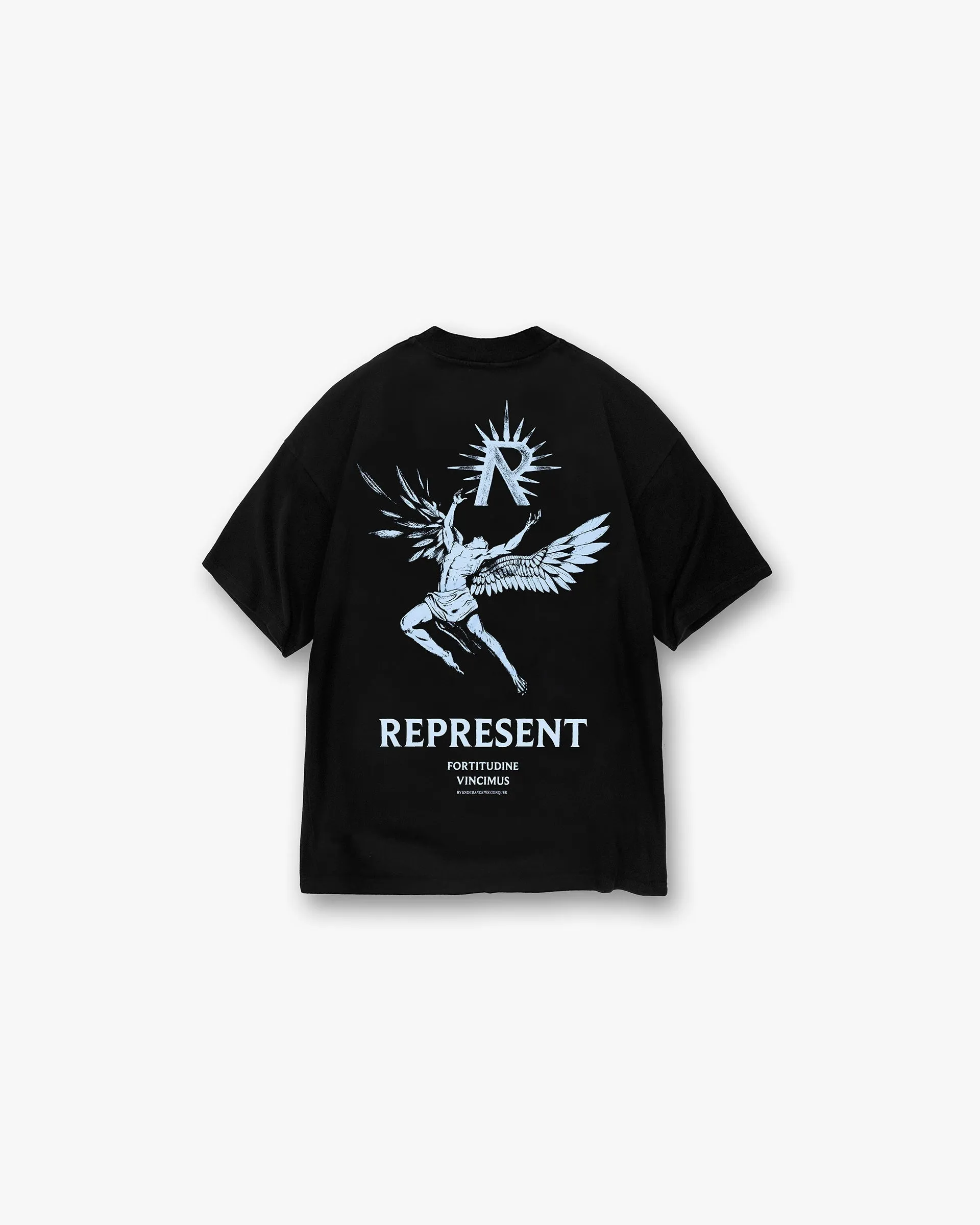 Icarus T-Shirt - Jet Black Blue sold by Represent product image thumbnail 2