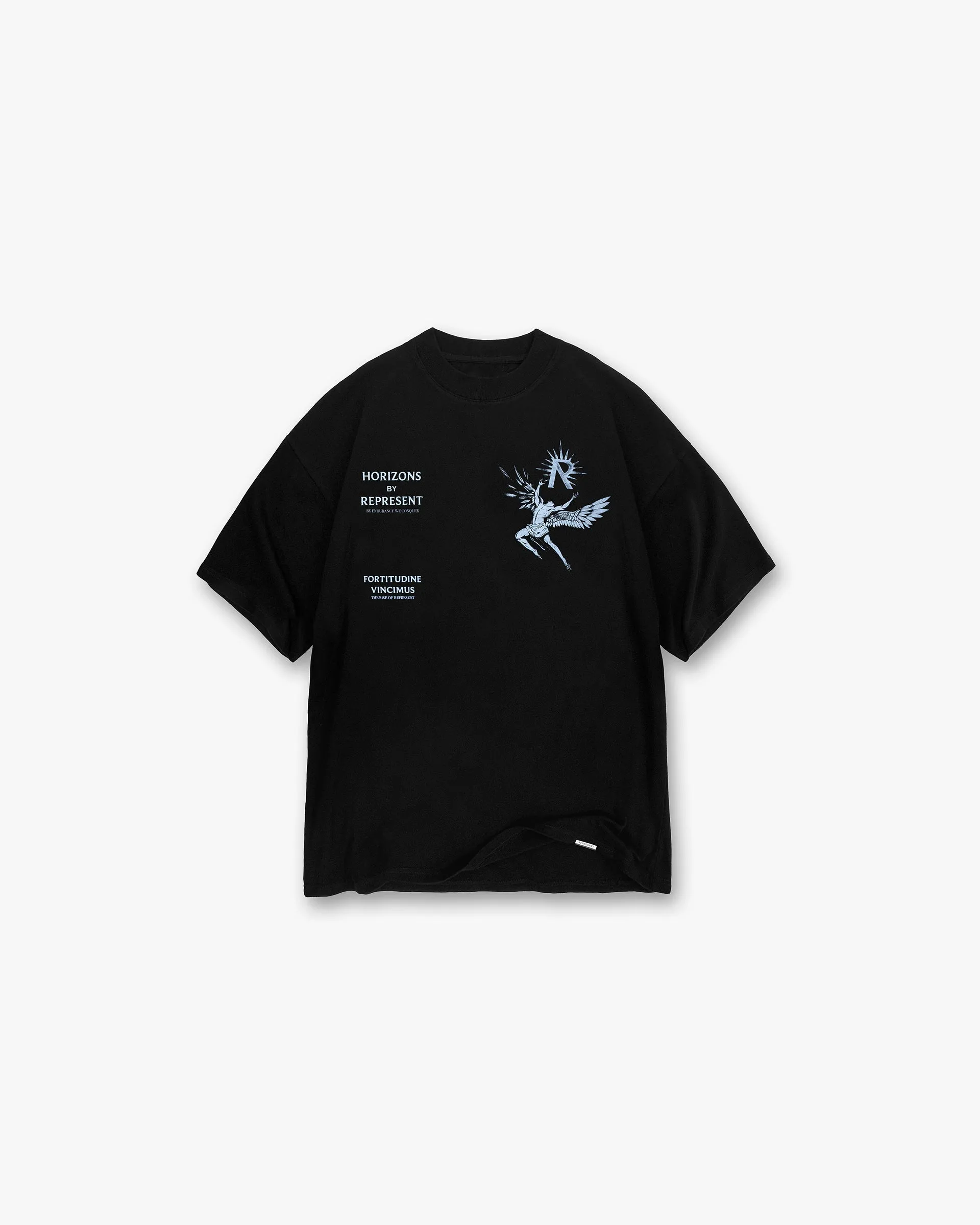 Icarus T-Shirt - Jet Black Blue sold by Represent