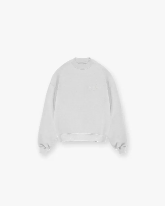 Represent Owners Club Stamp Sweater - Ash Grey sold by Represent