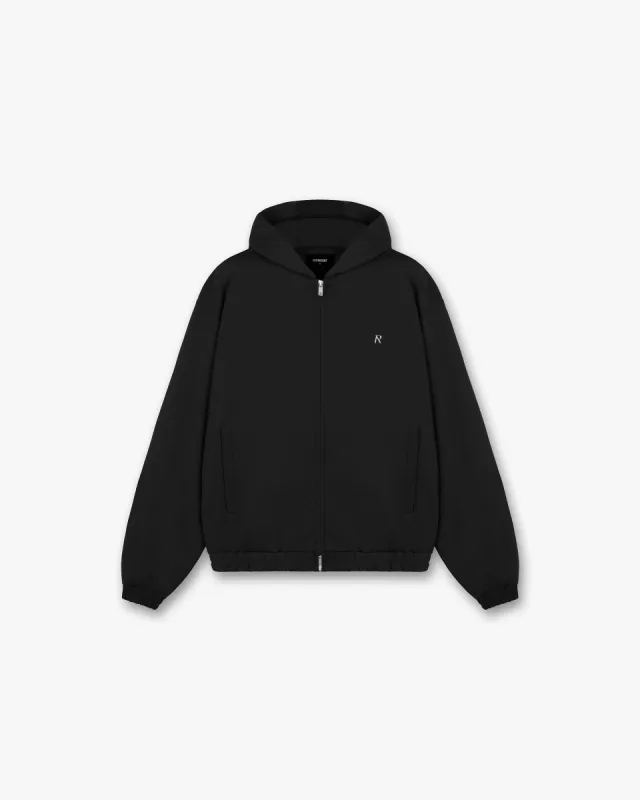 Hooded Tracksuit Jacket - Black sold by Represent