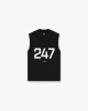 247 Oversized Tank - Jet Black sold by Represent