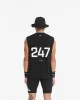 247 Oversized Tank - Jet Black sold by Represent