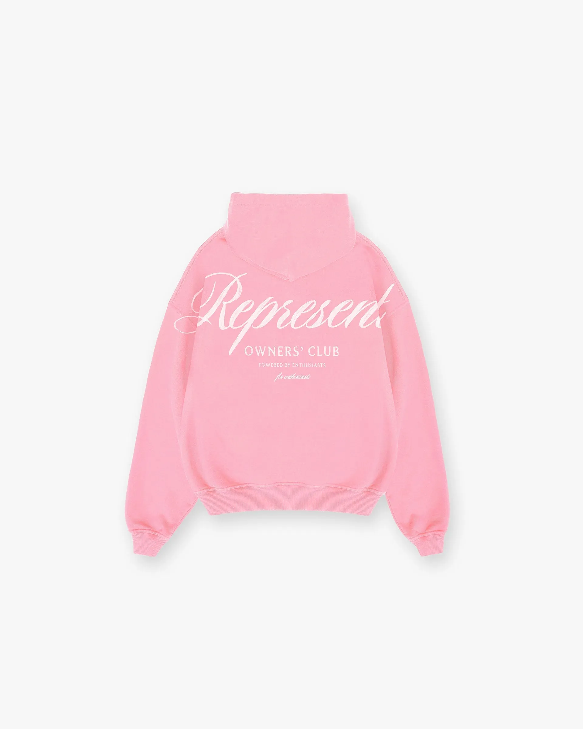 Represent Owners Club Script Hoodie - Pink sold by Represent product image thumbnail 2