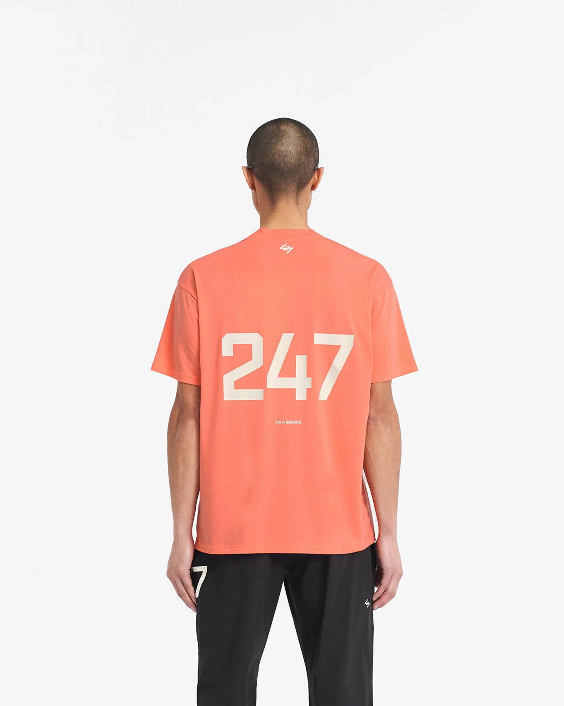 247 Oversized T-Shirt - Coral sold by Represent product image thumbnail 4