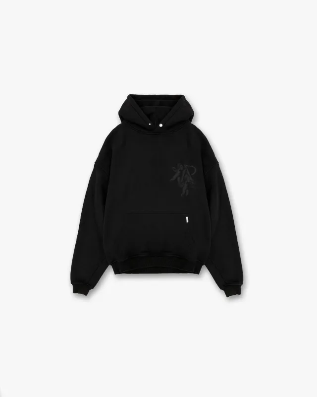 Cherub Initial Hoodie - Black sold by Represent