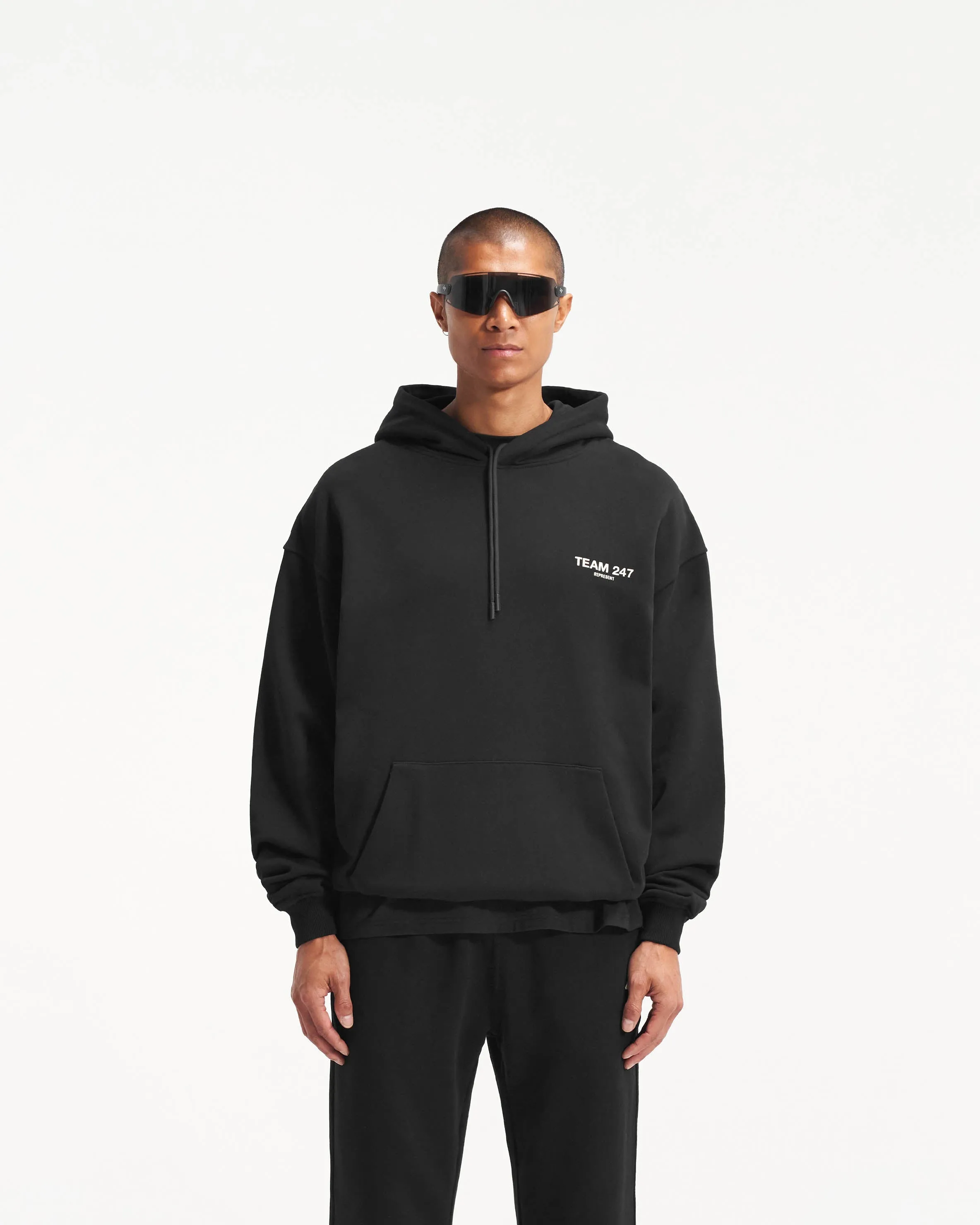 Team 247 Oversized Hoodie - Black sold by Represent product image thumbnail 3
