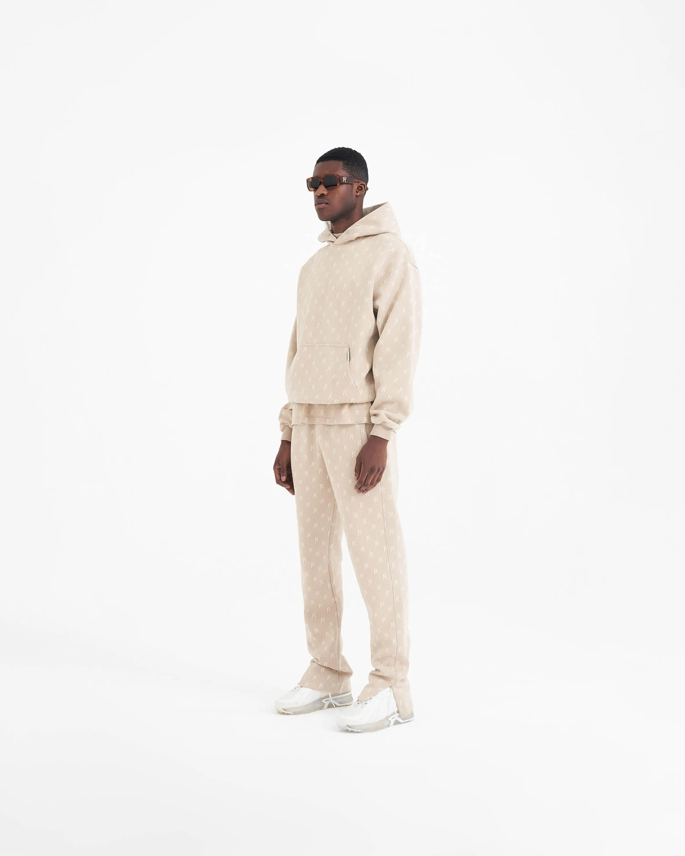 Intarsia Initial Sweatpant - Wheat sold by Represent product image thumbnail 5