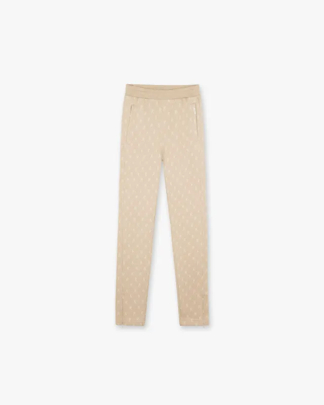 Intarsia Initial Sweatpant - Wheat sold by Represent