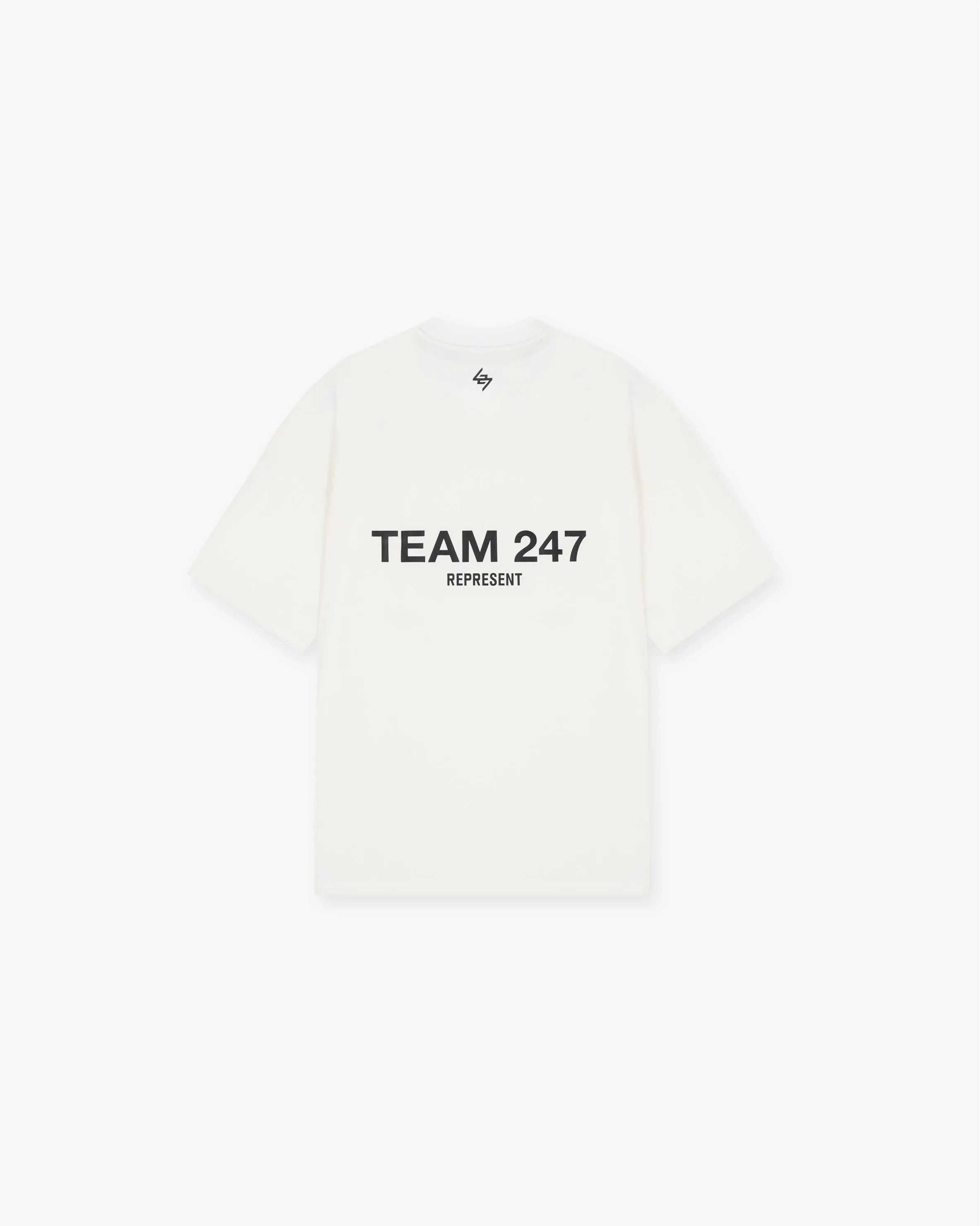 Team 247 Oversized T-Shirt - Flat White sold by Represent product image thumbnail 2