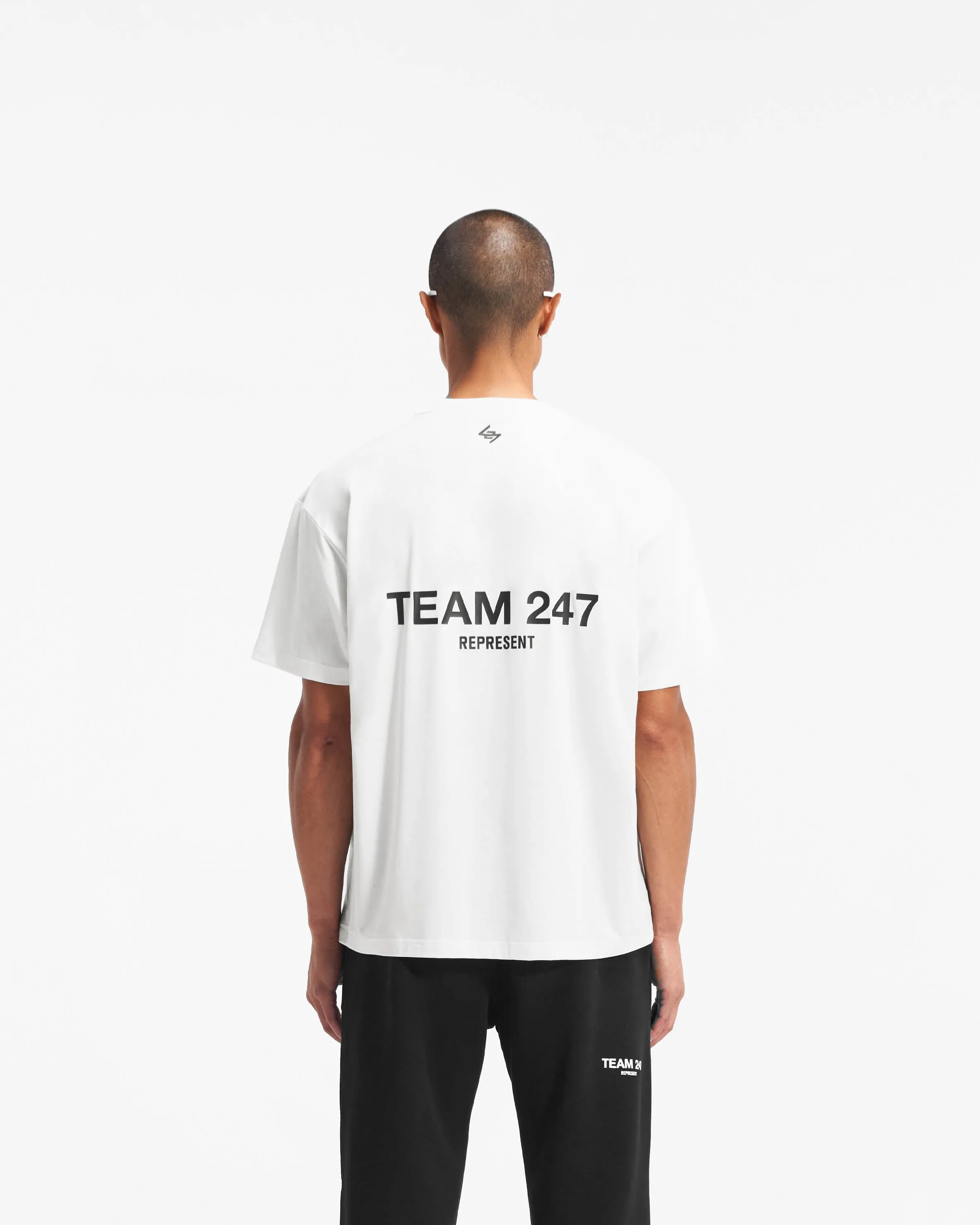 Team 247 Oversized T-Shirt - Flat White sold by Represent product image thumbnail 4