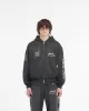 Represent X Metallica Local Crew Zip Hoodie - Stained Black sold by Represent