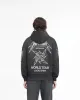 Represent X Metallica Local Crew Zip Hoodie - Stained Black sold by Represent