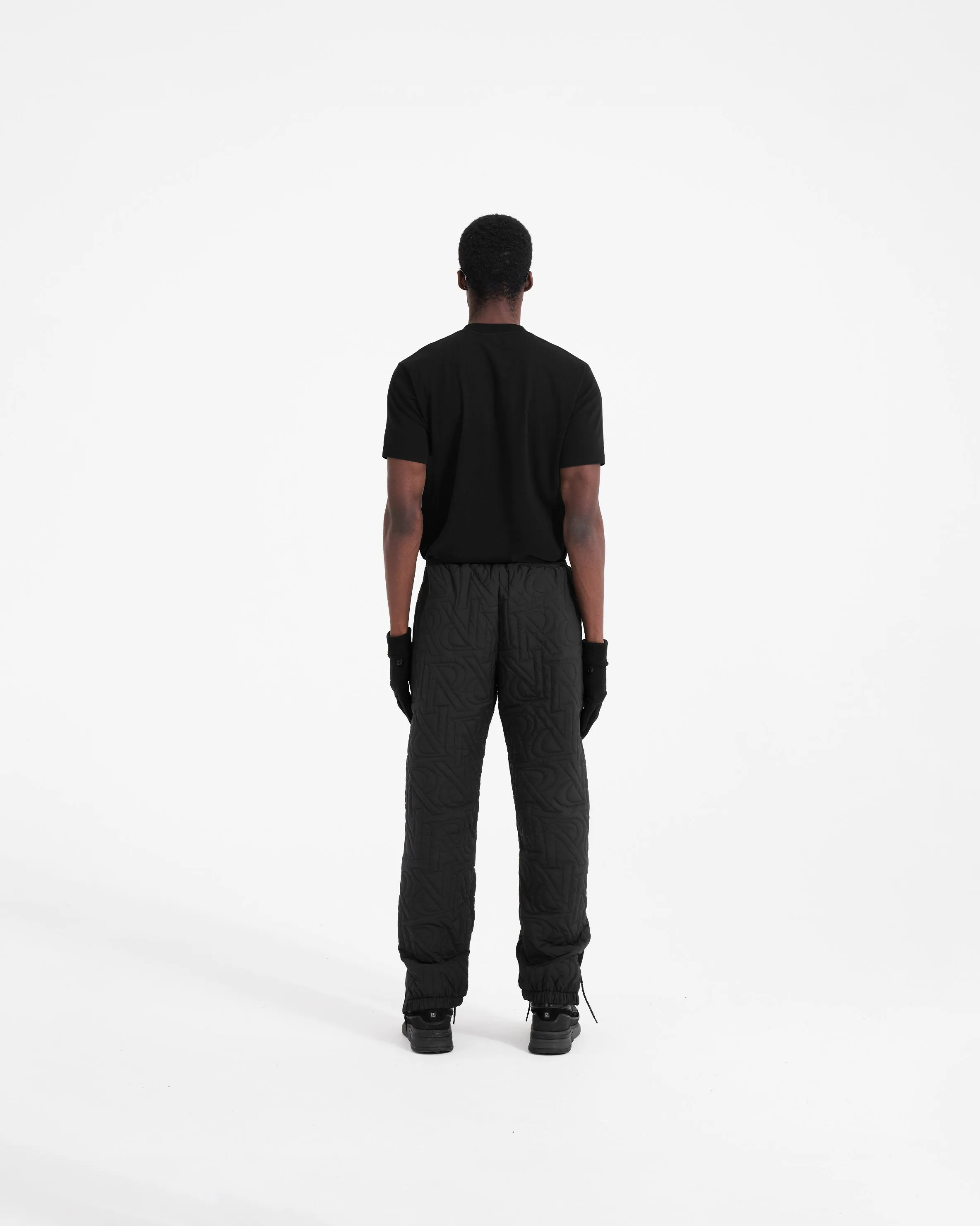 Initial Down Trackpant - Black sold by Represent product image thumbnail 4