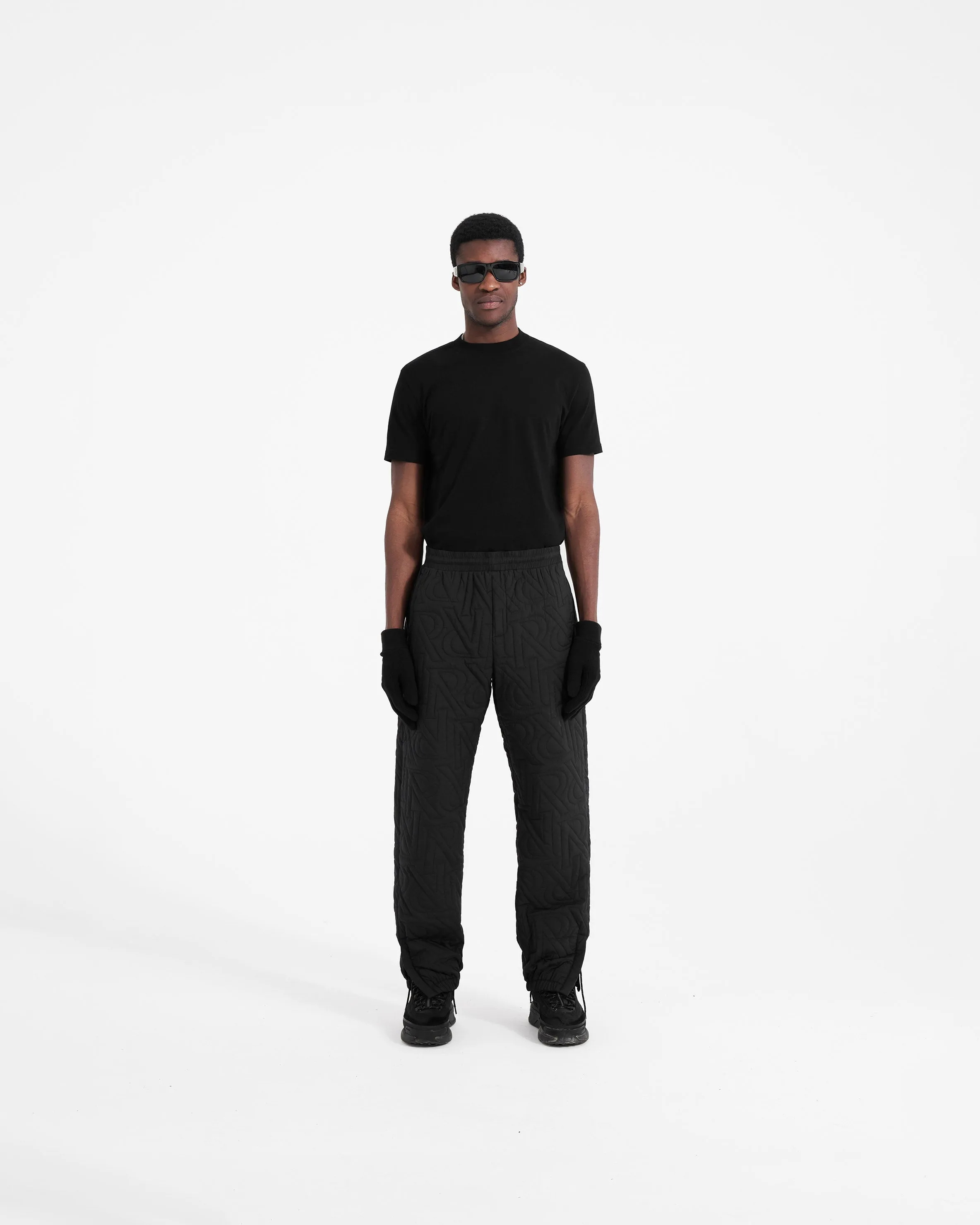 Initial Down Trackpant - Black sold by Represent product image thumbnail 5