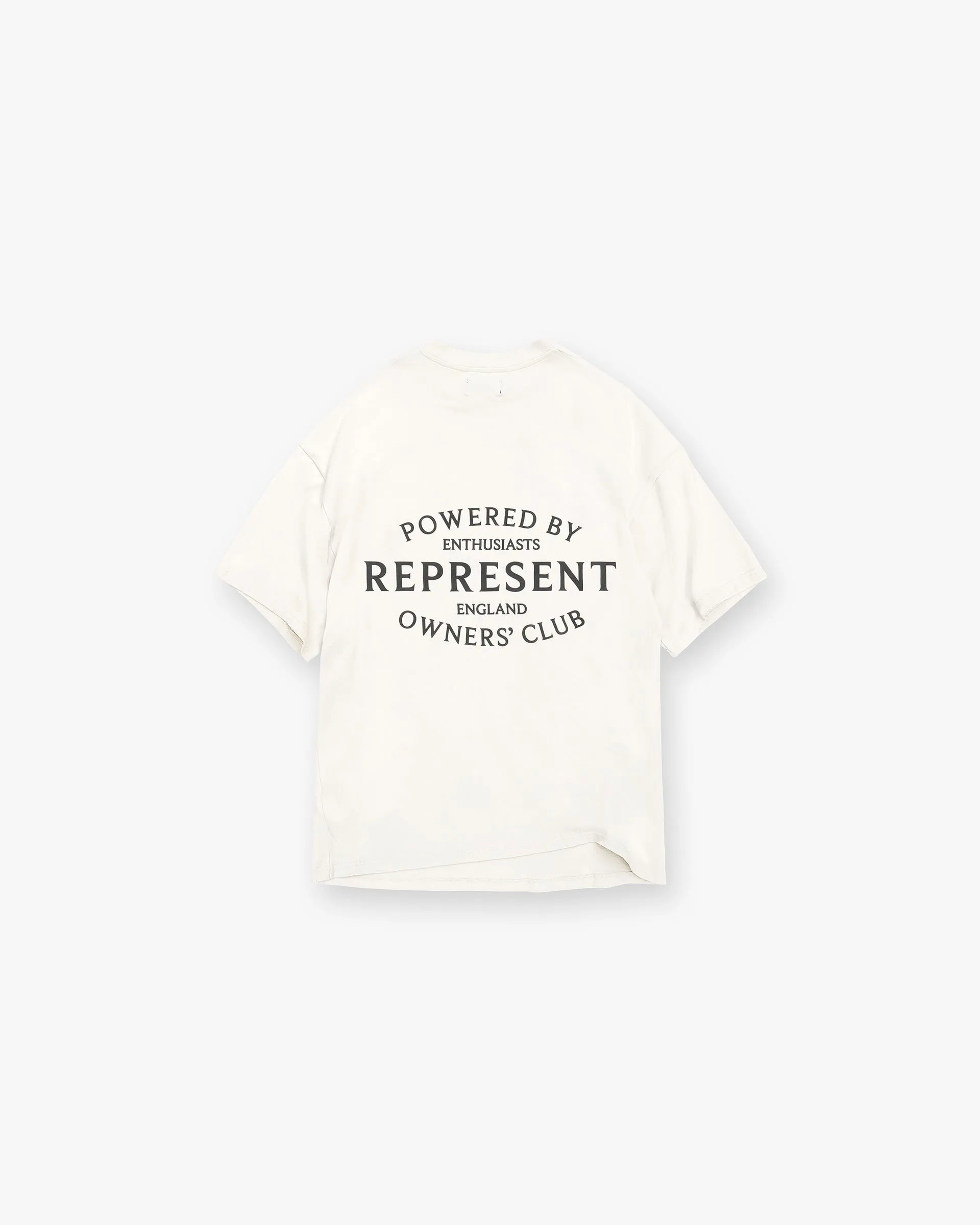 Represent Owners Club Stamp T-Shirt - Flat White sold by Represent product image thumbnail 2