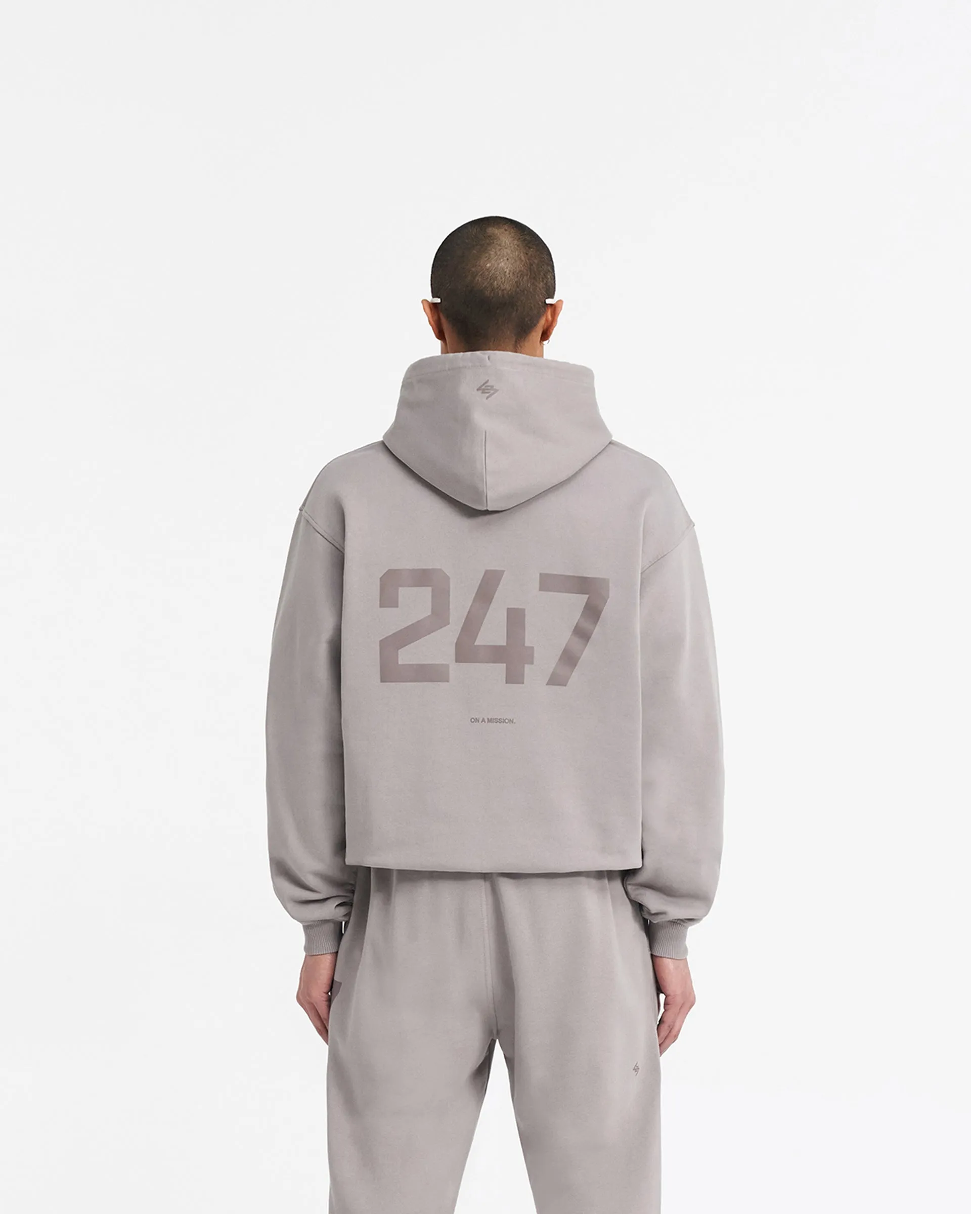 247 Oversized Hoodie - Cinder sold by Represent product image thumbnail 4