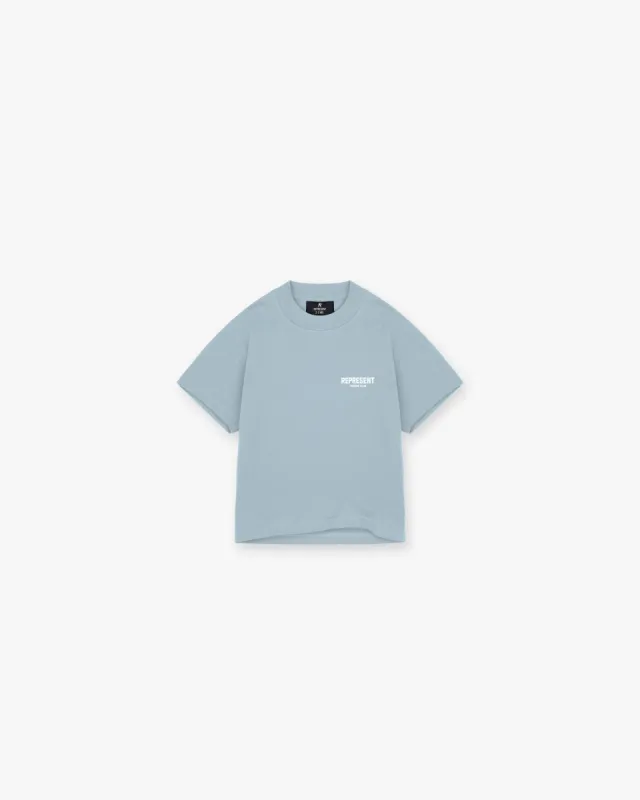 Represent Mini Owners Club T-Shirt - Powder Blue sold by Represent
