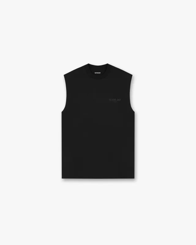 Team 247 Oversized Tank - Matte Black sold by Represent
