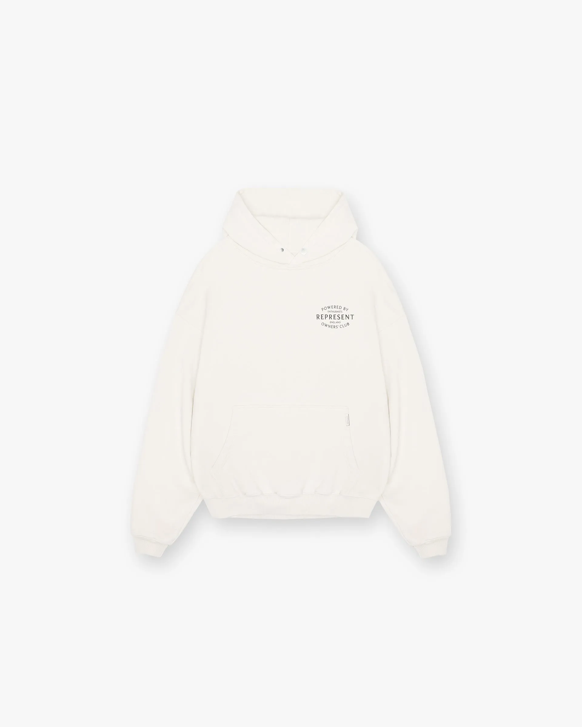 Represent Owners Club Stamp Hoodie - Flat White sold by Represent