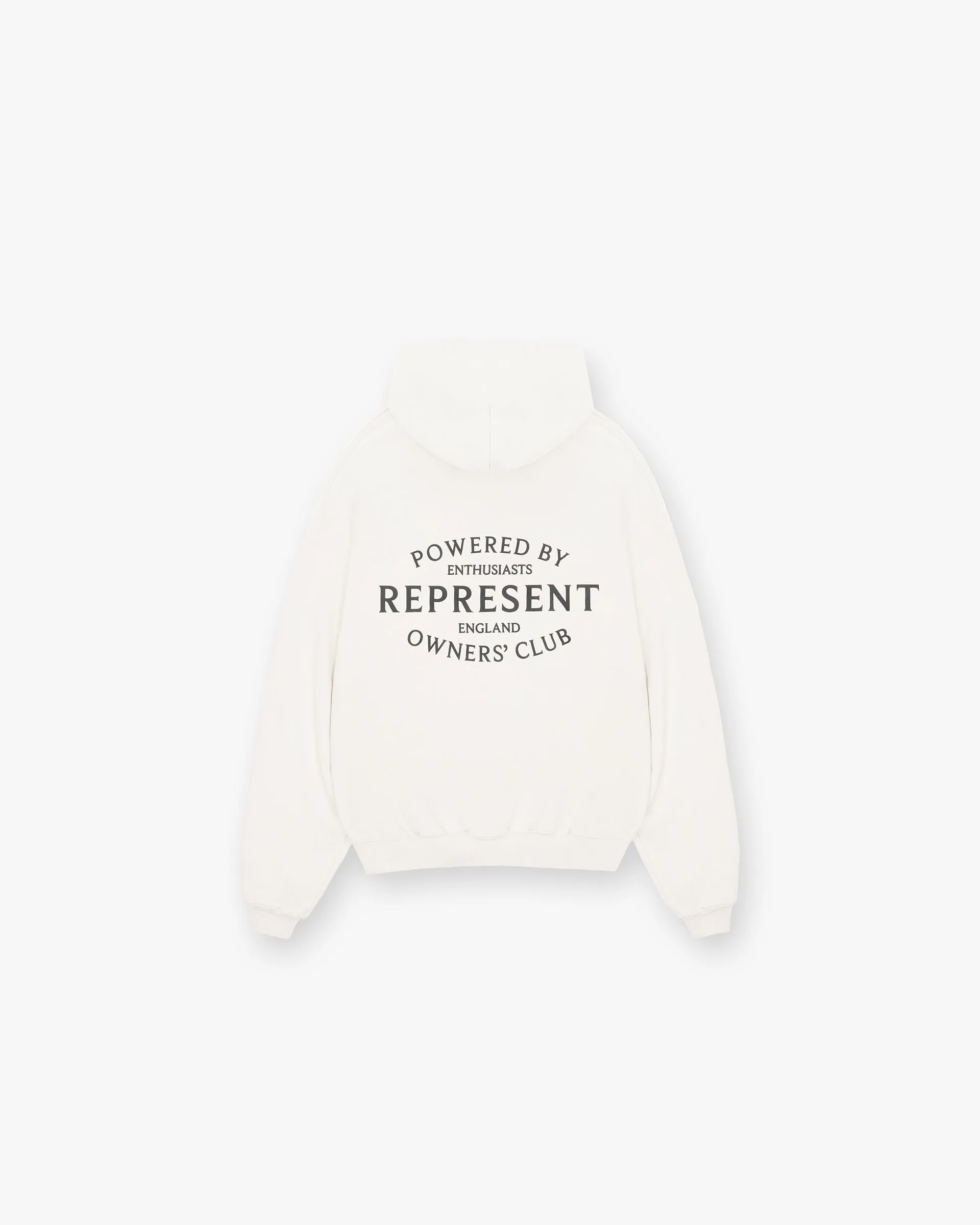 Represent Owners Club Stamp Hoodie - Flat White sold by Represent product image thumbnail 2
